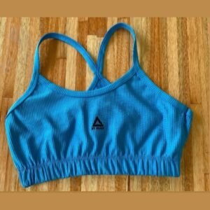 Top de tiras celeste