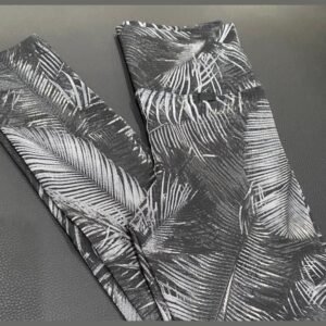 Calza estampado clásico gris