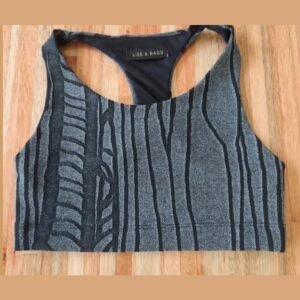 Top Liss & Bagg rayado gris