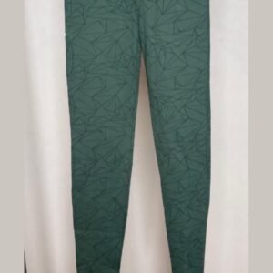 Calza estampada verde